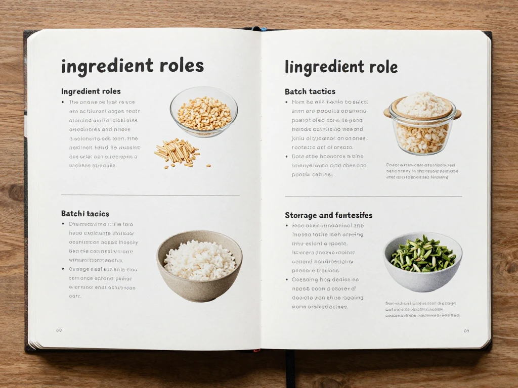 Curved lines suggesting rhythm and flow in daily meals